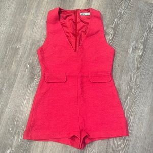 Zara pink jumpsuit/romper